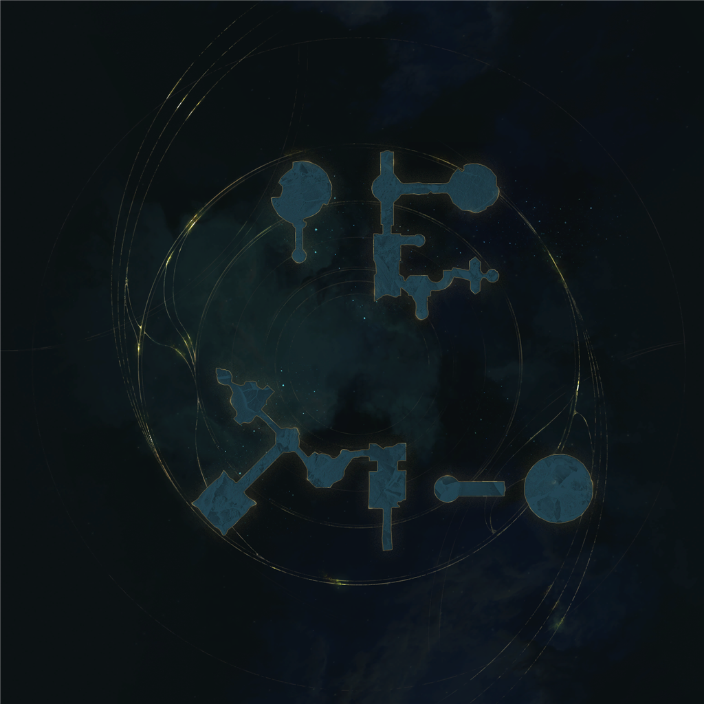 Shattered Arkanis map overview