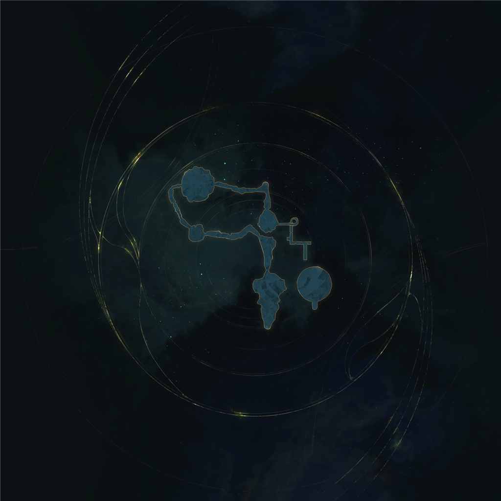 Forgotten Repository (Easy) map overview
