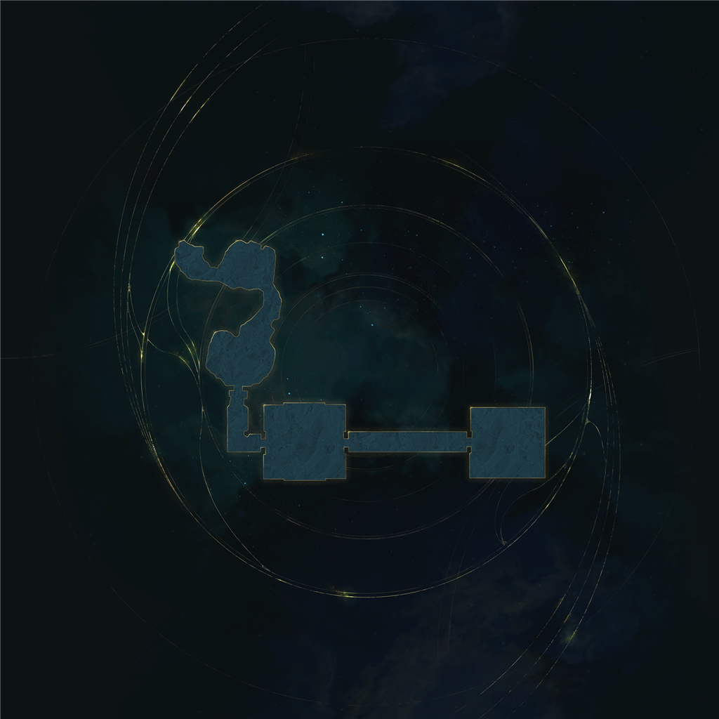 Chamber of the Dead (Easy) map overview